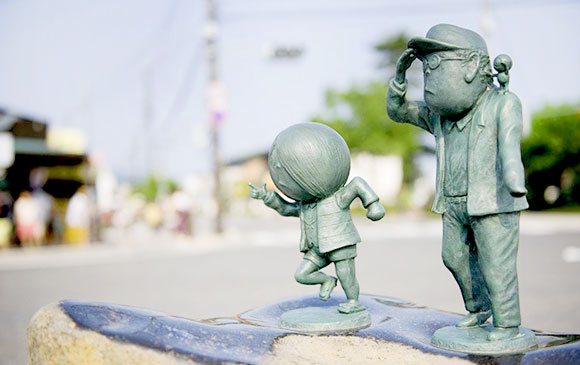 湯村－78km－鳥取－88km－大根島－64km－出雲 Day 03 － 07